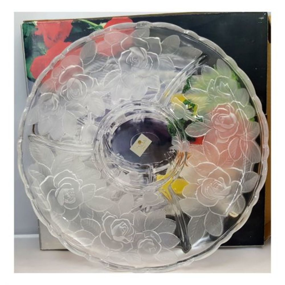 Studio Nova Winter Rose Chip & Dip Server 14 WY051/581